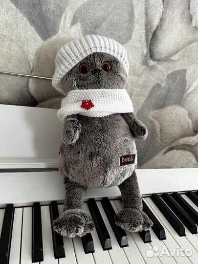 Игрушка кот басик 25 см