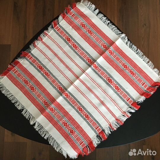 Салфетки 2шт с вышивкой Винтаж 1986