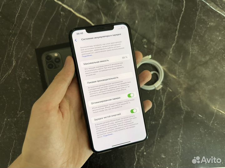 iPhone 11 pro max 256 Акб-88% sim+esim