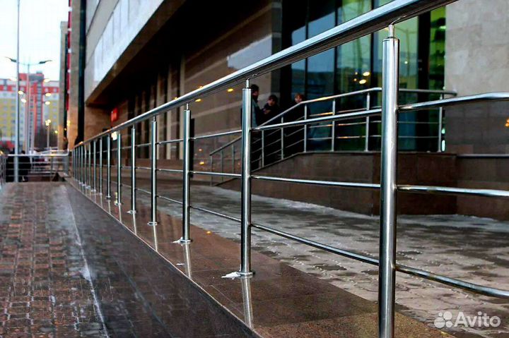 Перила для лестниц из нержавеющей стали