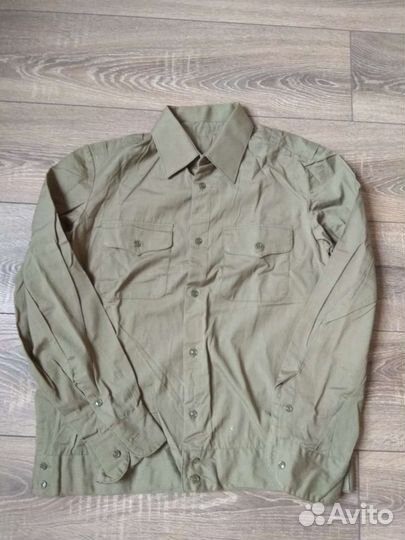 Офицерская рубашка с коротким и длинным рукавом