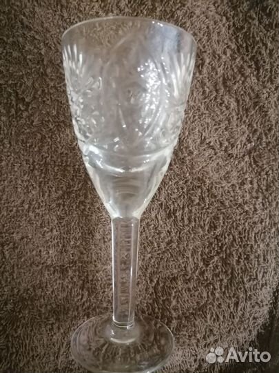 Хрустальные рюмки на ножке СССР