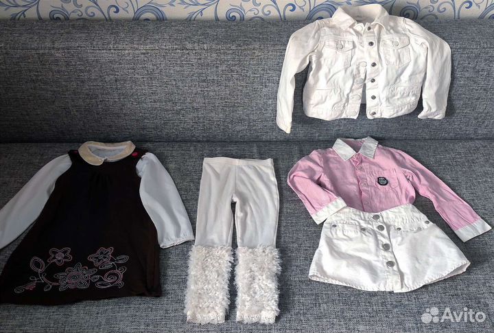 Вещи пакетом на девочку 92 98