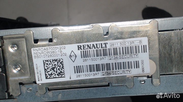 Магнитола Renault Laguna 3 2009, 2008