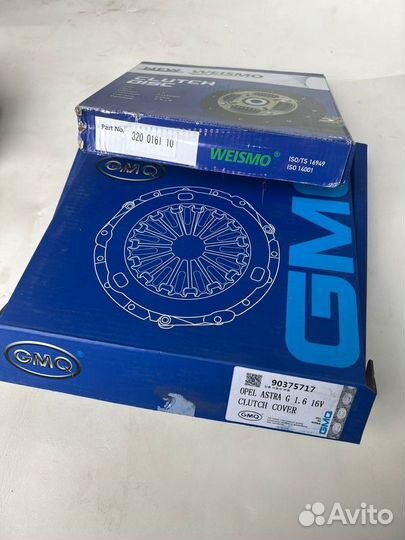 Комплект сцепления Chevrolet Opel Astra F