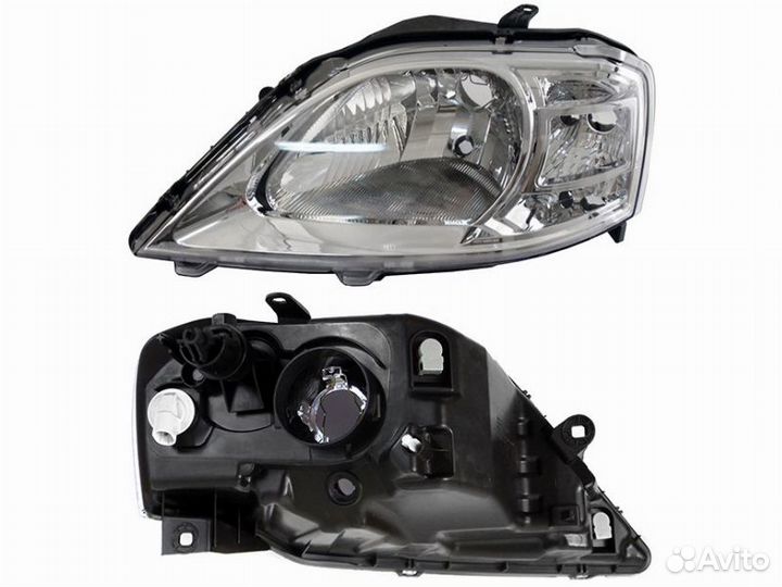 Фара левая рено логан (09-14) лада ларгус 12- (под
