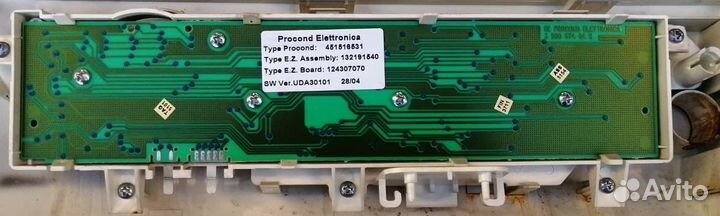 Панель управления zanussi fe925n