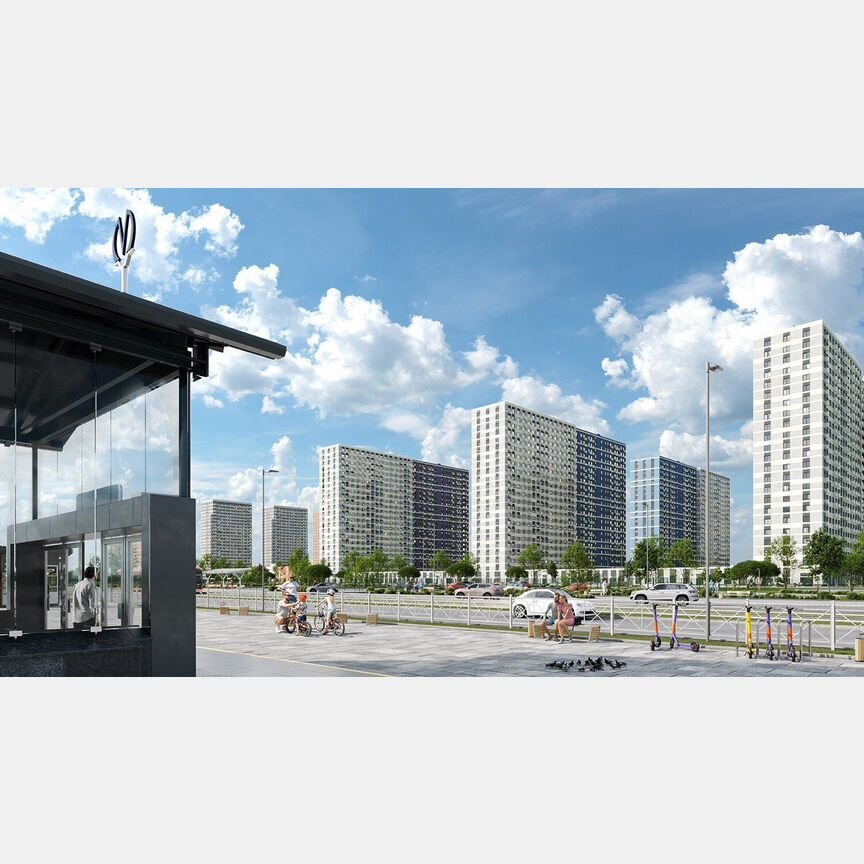 Квартира-студия, 22,5 м², 14/23 эт.