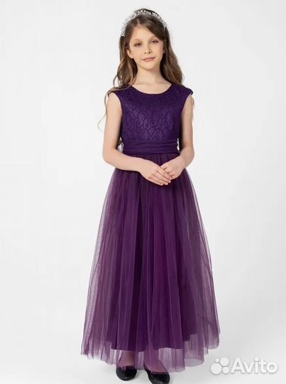 Платье в пол новогоднее нарядное