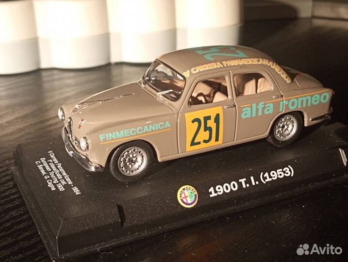 1/43 модель Alfa Romeo 1900 T.I. rally 1953