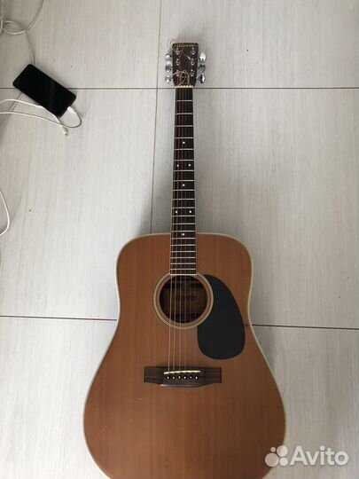 Акустическая гитараmorris w 30 1972