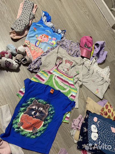 Пакет вещей для девочки 116 122