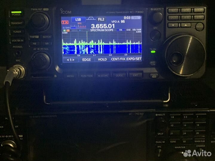 Кв трансивер icom IC 7300