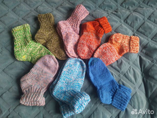 Носки вязаные
