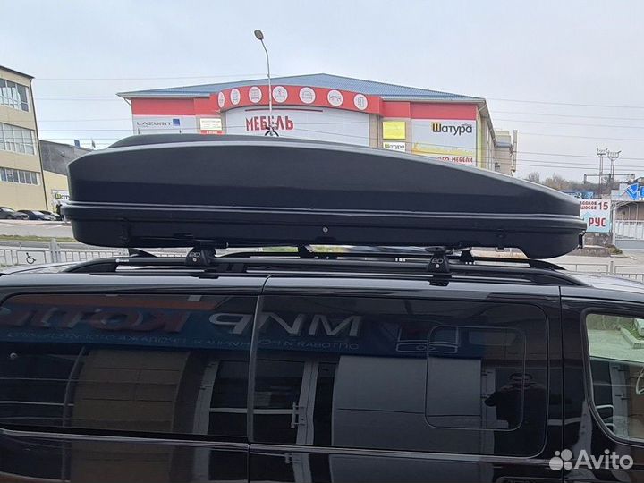 Автобокс vetlan 1100л с поперечинами