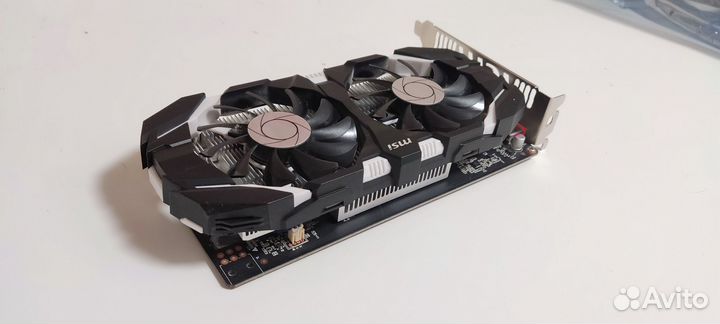 Видеокарта MSI GeForce GTX1050Ti 4GT OC