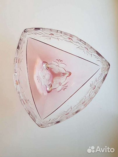 Ваза для фруктов Чехия бу