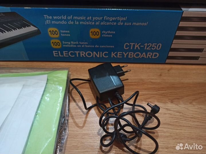 Синтезатор casio ctk 1250
