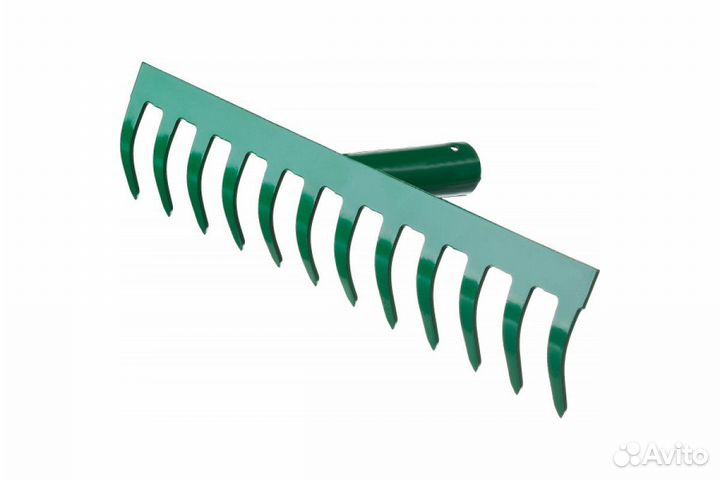 Грабли металлические 12 зубцов прямые росток