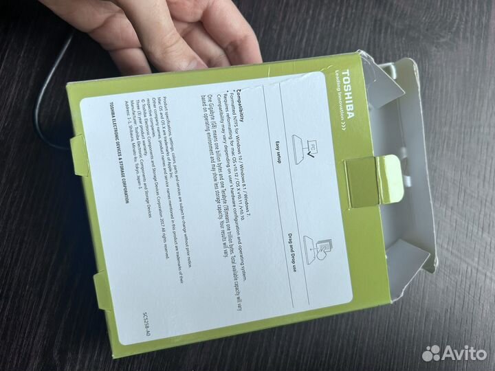 Внешний диск Toshiba 2 Tb usb 3.0