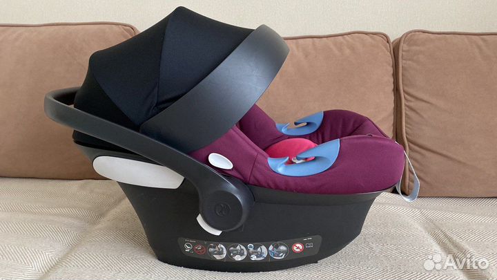 Автокресло-Автолюлька Cybex Aton M i-Size
