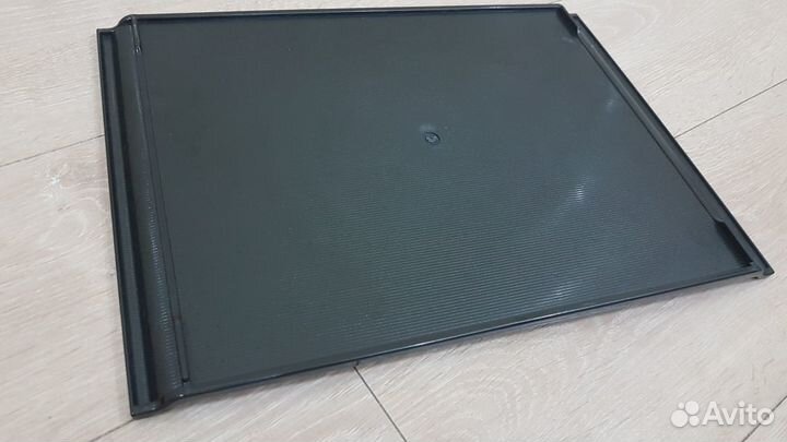 Новый Поднос 42*32 см с ручками пластик черн