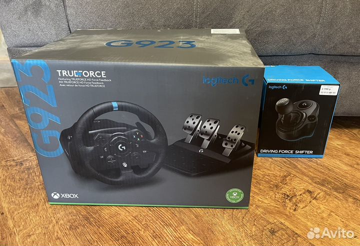 Игровой руль logitech g923
