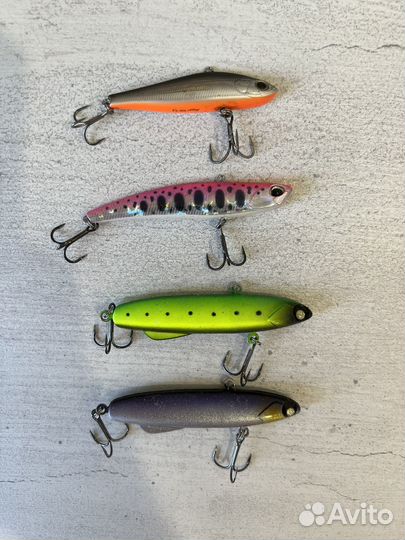 Воблеры и ратлины Японские и не только