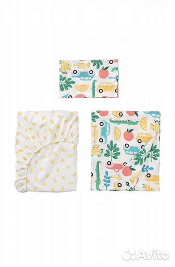 Детское постельное белье 120 60 IKEA икеа