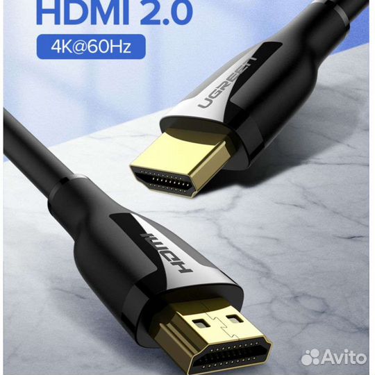 Hdmi cabel 4K, 2.0 ugreen 1м