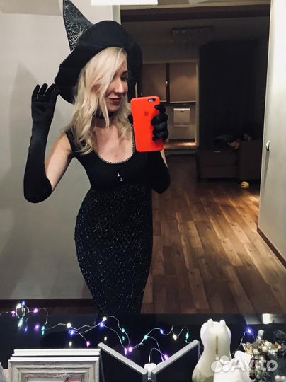 Костюм ведьмы на Хеллоуин