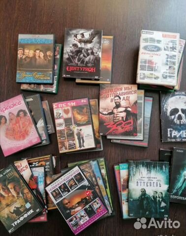 Диски (фильмы и игры ), 35 шт