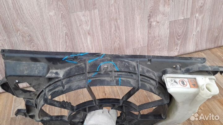 Диффузор вентилятора охлаждения №67 Solaris 2015