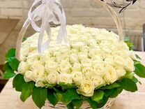 Jflowers18 Розы цветы букеты корзинки 25 51 101