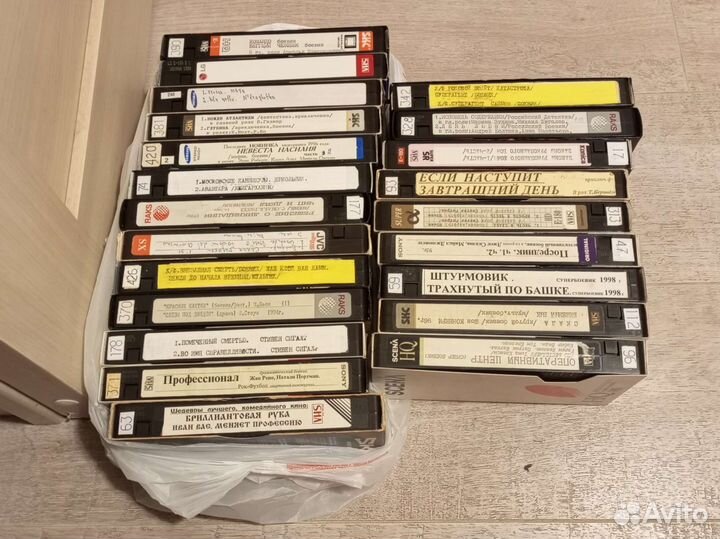 Видеокассеты vhs