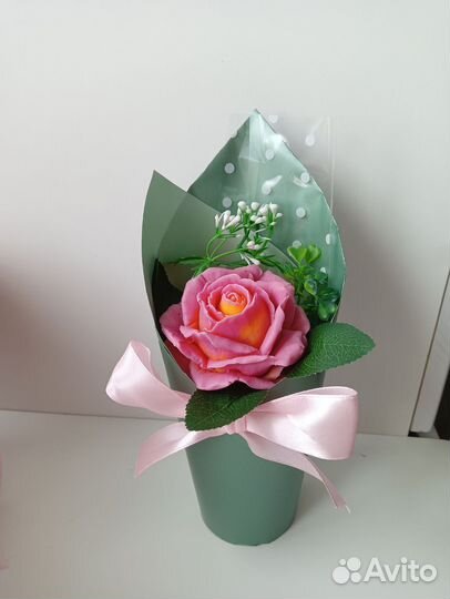 Мыло ручной работы букет