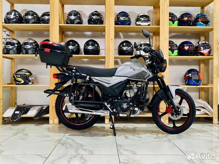 Мопед alpha Tourist Rockot (Серый глянцевый)