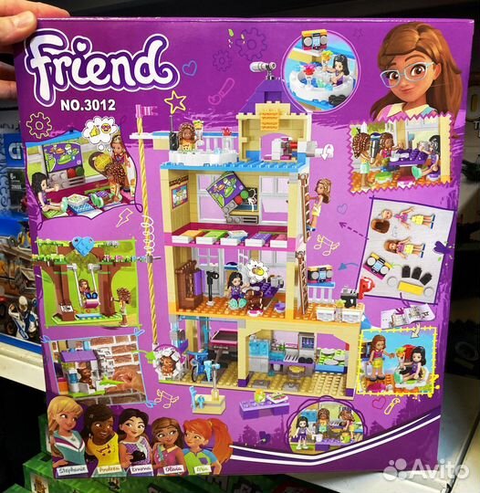 Конструктор для девочек Френдс Дом Дружбы
