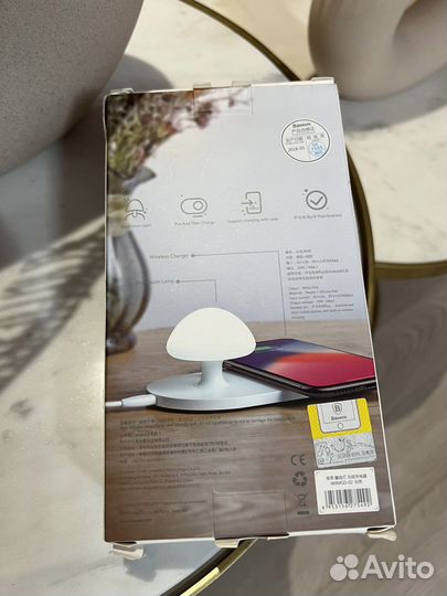 Baseus Зарядное Устройство iPhone Светильник IKEA