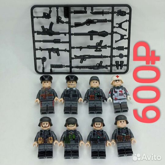 Конструктор: Военные лоты и аксессуары