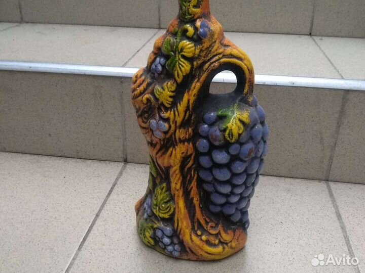 Бутылка глиняная 1 л