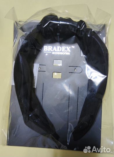 Ободок Bradex AS0645 Узел чёрный