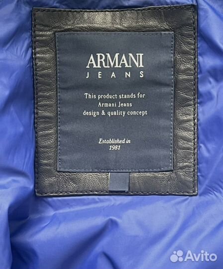 Куртка мужская armani jeans