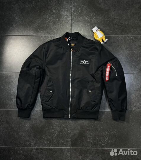 Бомбер alpha industries мужской