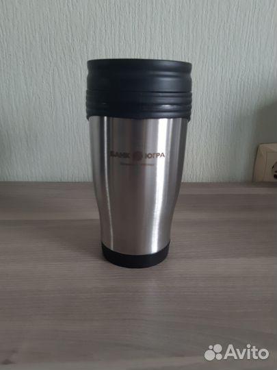 Термокружка с ручкой (новая)