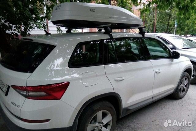 Багажник на крышу Skoda Kodiaq без рейлингов