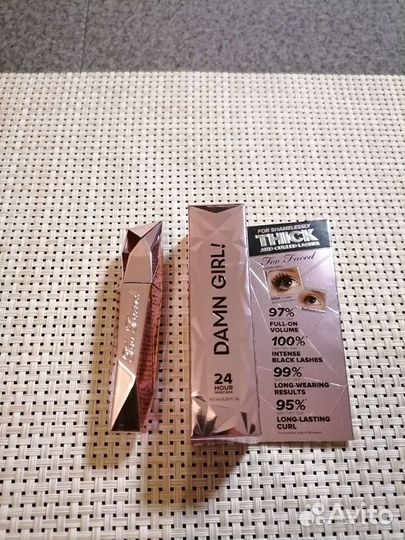 Too Faced Deluxe Damn Girl 24-Hour Mascara тушь