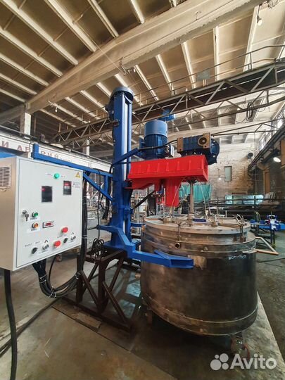 Диссольвер Двухосевой для Производства Герметика