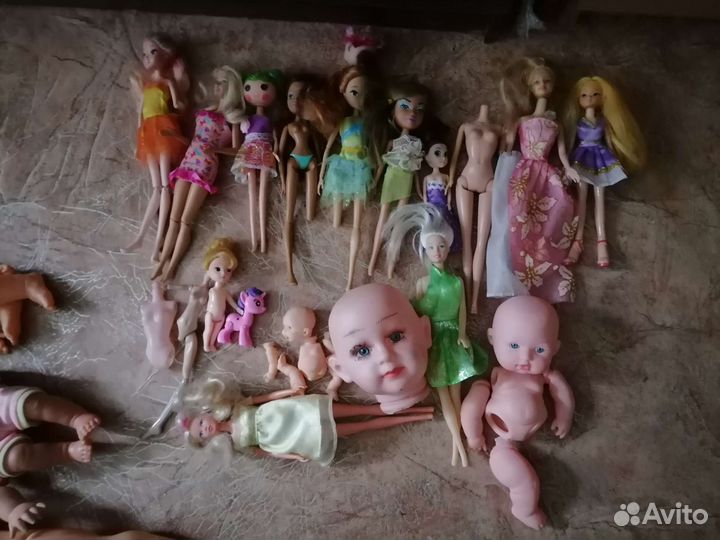 Куклы, пупс для реставрации