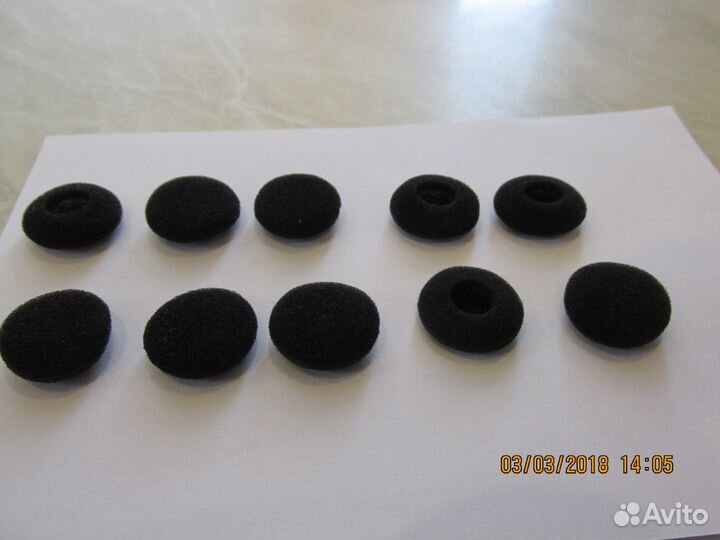 Амбушюры 18мм, для наушников
